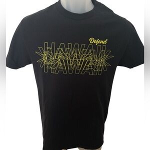 Defend Hawaii Tee Shirt Hawaiian Surf Men S Small